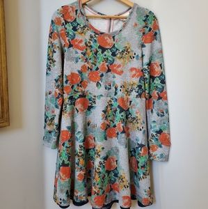 Anthropologie Saturday Sunday Floral Dress Large
